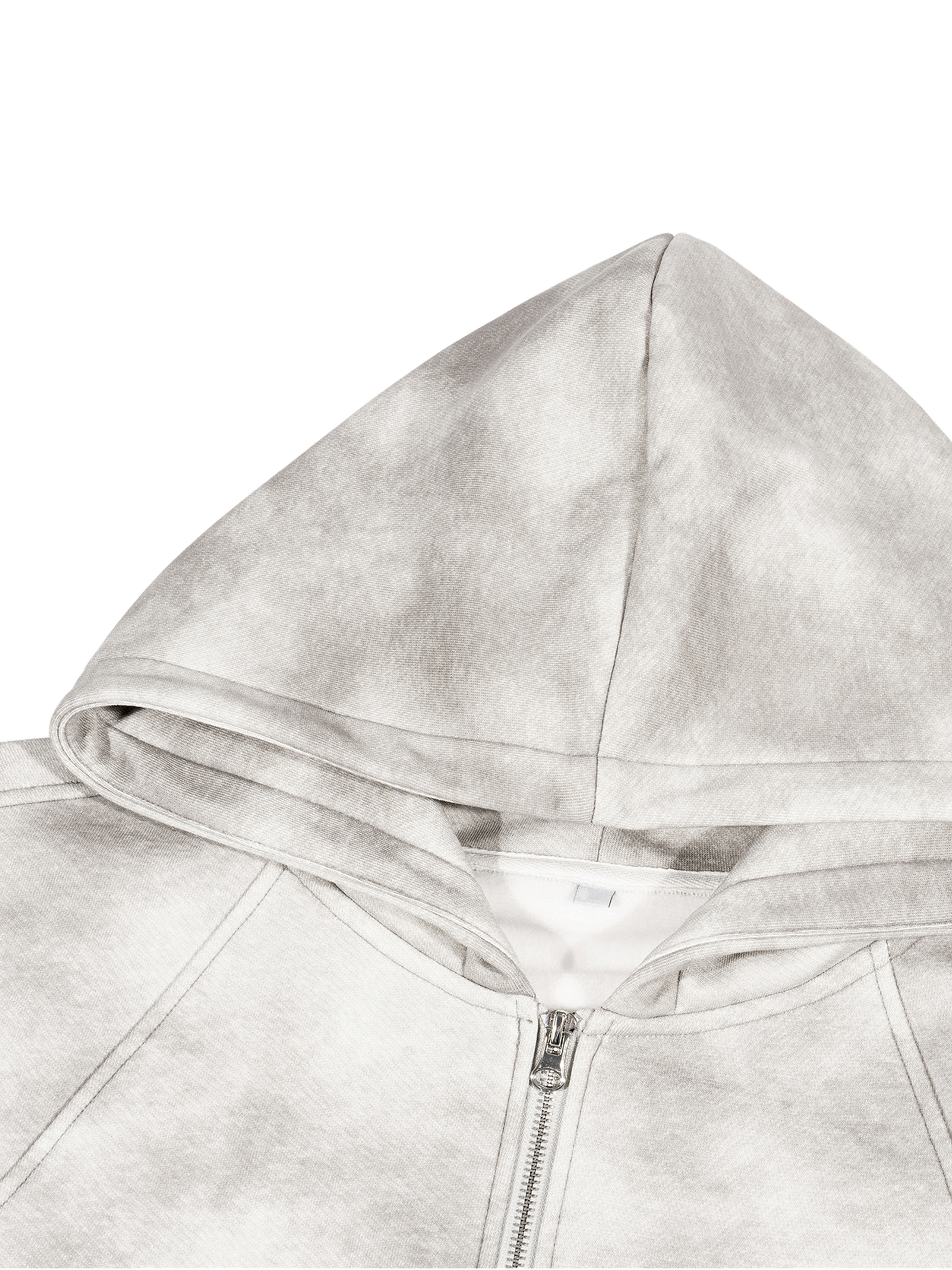 Dirty Washed Zip-Up Hoodie – Vintage Streetwear | Tapstitch